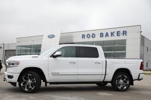 Bright White Clearcoat 2021 RAM 1500 Limited