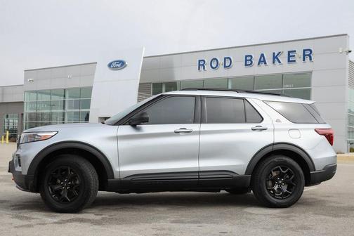 Iconic Silver Metallic 2022 Ford Explorer Timberline