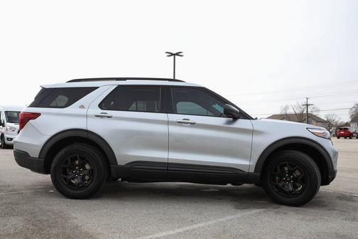Iconic Silver 2022 Ford Explorer Timberline