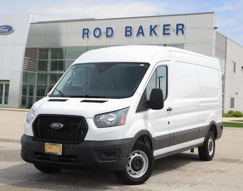Oxford White 2025 Ford Transit-250 148 WB Medium Roof Cargo