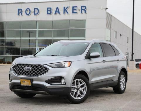 Iconic Silver 2024 Ford Edge SEL