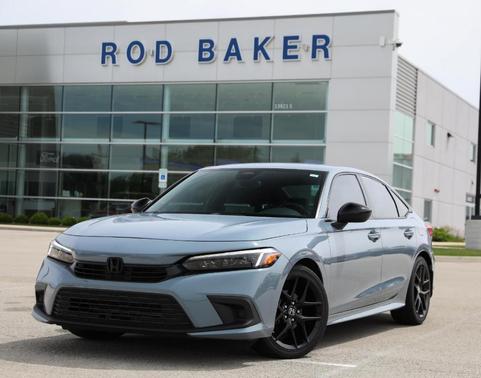 Sonic Gray Pearl 2023 Honda Civic Sport
