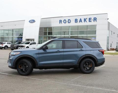 Vapor Blue 2026 Ford Explorer Tremor