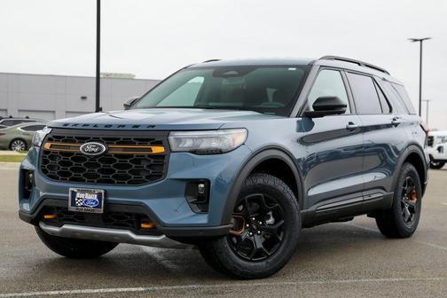 Vapor Blue 2026 Ford Explorer Tremor