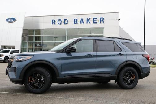 Vapor Blue 2026 Ford Explorer Tremor