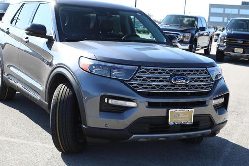 Carbonized Gray Metallic 2021 Ford Explorer Limited