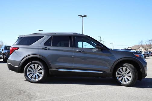 Carbonized Gray Metallic 2021 Ford Explorer Limited