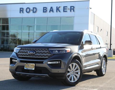 Carbonized Gray Metallic 2021 Ford Explorer Limited