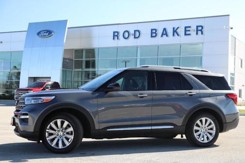 Carbonized Gray Metallic 2021 Ford Explorer Limited
