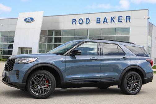 Vapor Blue Metallic 2026 Ford Explorer ST-Line
