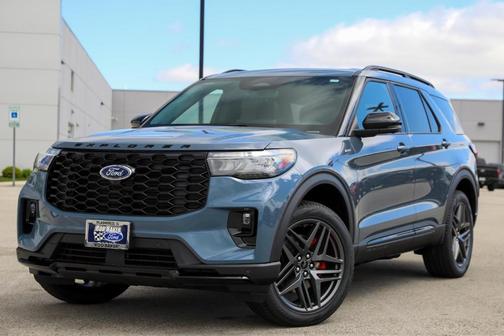 Vapor Blue Metallic 2026 Ford Explorer ST-Line