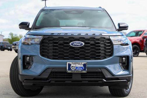 Vapor Blue Metallic 2026 Ford Explorer ST-Line