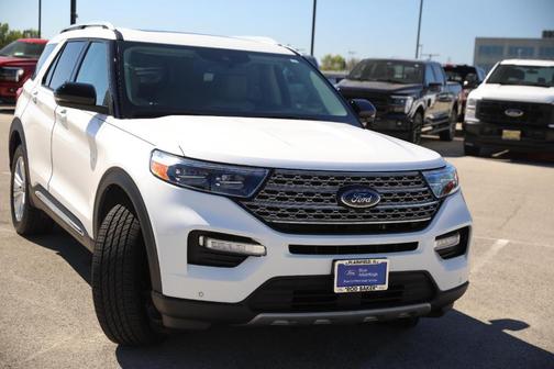 Star White 2020 Ford Explorer Limited