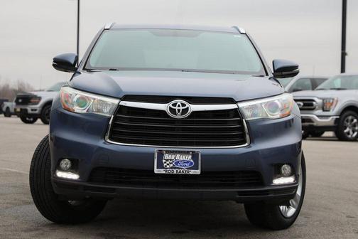 Shoreline Blue Pearl 2015 Toyota Highlander Limited
