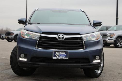Shoreline Blue Pearl 2015 Toyota Highlander Limited