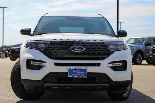 Star White 2024 Ford Explorer XLT