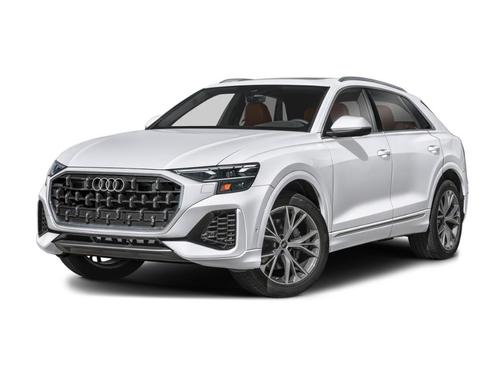 Samurai Gray Metallic 2025 Audi Q8 55 Premium