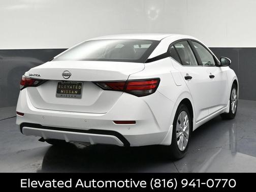 Cloud White 2025 Nissan Sentra S