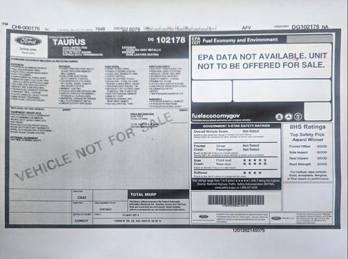 2013 Ford Taurus Limited