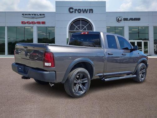 Granite Crystal Metallic Clearcoat 2021 RAM 1500 Classic Warlock Quad Cab 4x4 6'4' Box