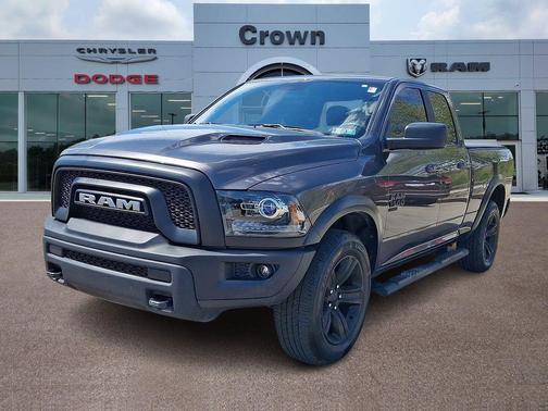 Granite Crystal Metallic Clearcoat 2021 RAM 1500 Classic Warlock Quad Cab 4x4 6'4' Box