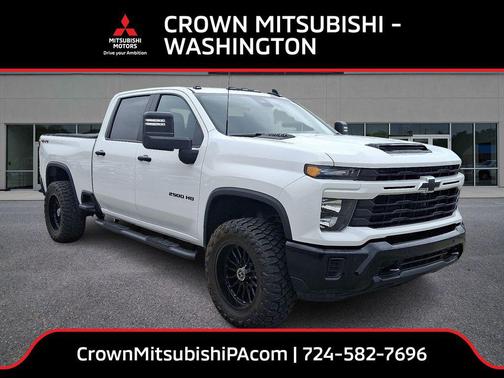 Summit White 2025 Chevrolet Silverado 2500 Custom