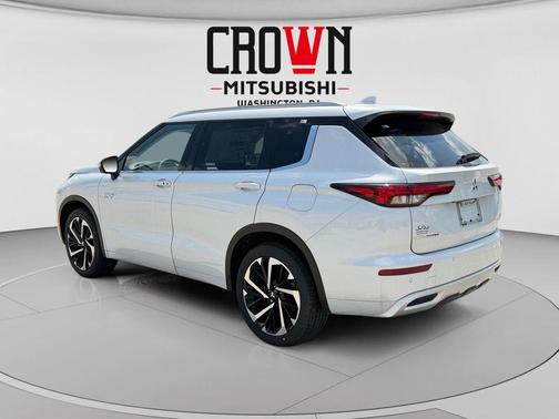 White Diamond 2025 Mitsubishi Outlander PHEV SEL
