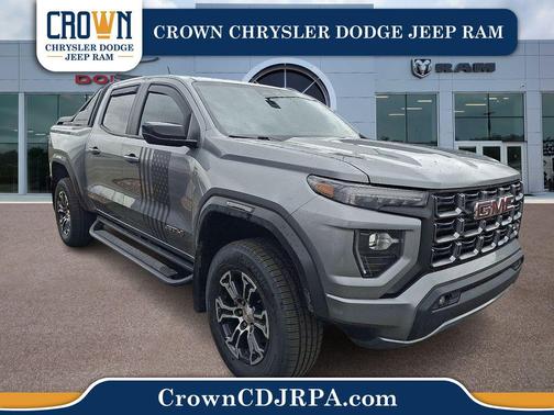 Sterling Metallic 2023 GMC Canyon AT4