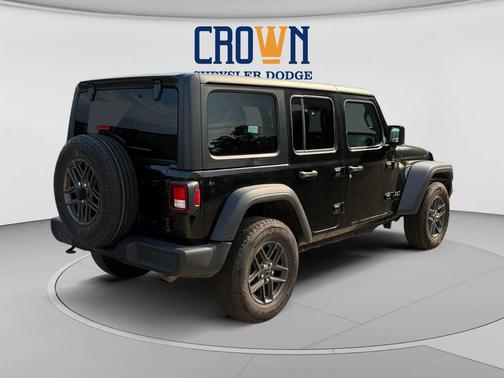 Black Clearcoat 2024 Jeep Wrangler Sport S