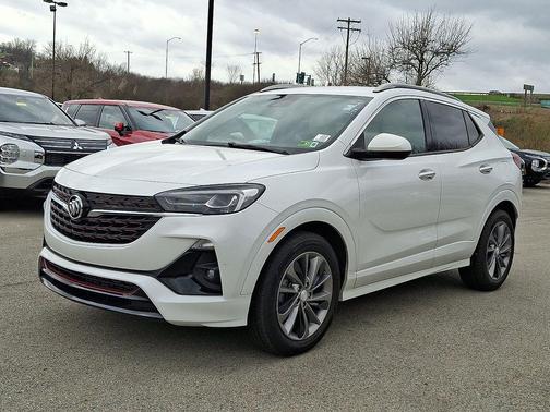 White Frost Tricoat 2021 Buick Encore GX Essence