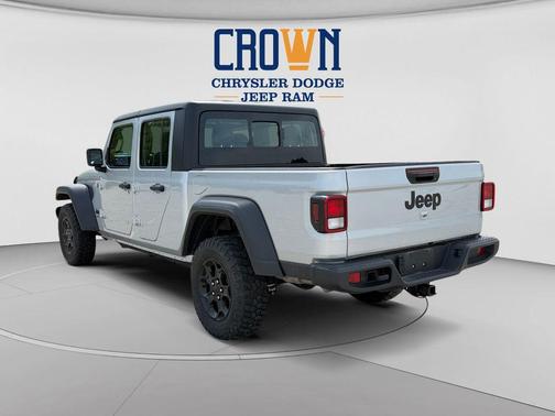 Silver Zynith Clearcoat 2023 Jeep Gladiator Sport