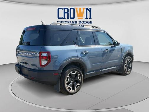 Azure Gray Metallic Tri-Coat 2024 Ford Bronco Sport Outer Banks