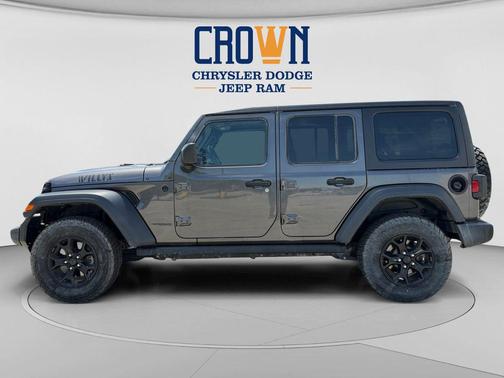 Granite Crystal Metallic Clearcoat 2020 Jeep Wrangler Unlimited Willys 4x4