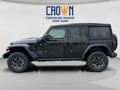 Black Clearcoat 2023 Jeep Wrangler 4xe Rubicon