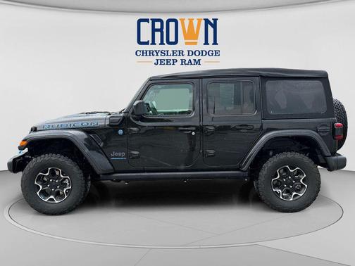 Black Clearcoat 2023 Jeep Wrangler 4xe Rubicon