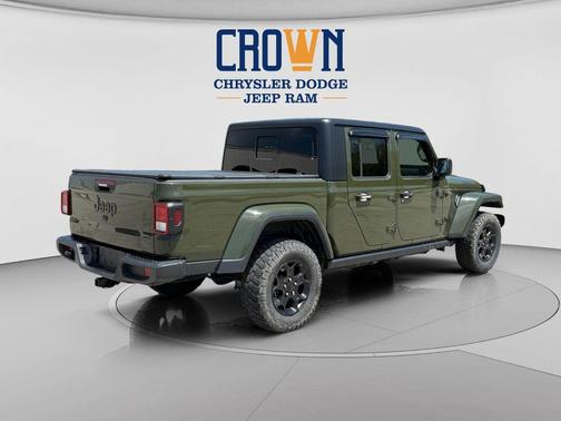 Sarge Green Clearcoat 2023 Jeep Gladiator Willys 4x4
