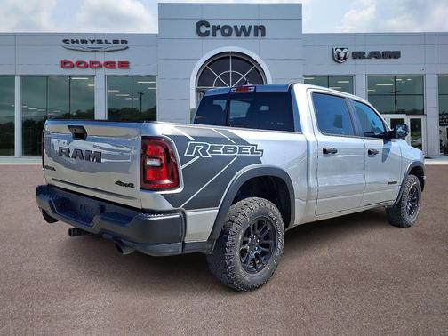 Billet Silver Metallic Clearcoat 2025 RAM 1500 Rebel