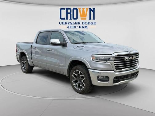 Billet Silver Metallic Clearcoat 2025 RAM 1500 Laramie