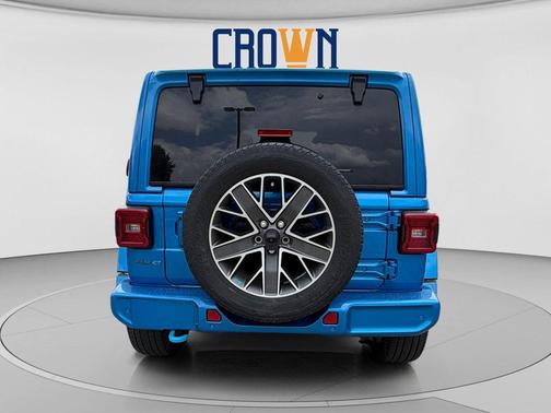Hydro Blue Pearlcoat 2023 Jeep Wrangler 4xe Sahara High Altitude