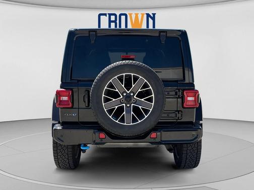 Black Clearcoat 2023 Jeep Wrangler 4xe Sahara High Altitude