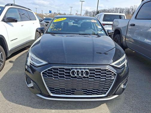 Black 2023 Audi A3 Premium