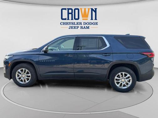 Northsky Blue Metallic 2023 Chevrolet Traverse LS