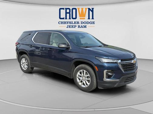 Northsky Blue Metallic 2023 Chevrolet Traverse LS