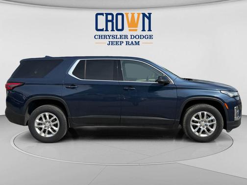 Northsky Blue Metallic 2023 Chevrolet Traverse LS