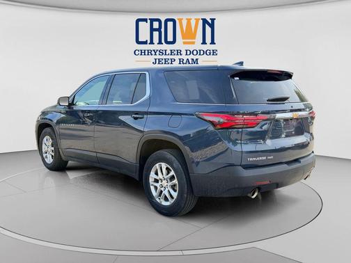 Northsky Blue Metallic 2023 Chevrolet Traverse LS