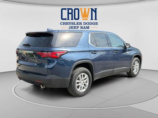 Northsky Blue Metallic 2023 Chevrolet Traverse LS
