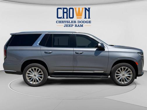 Satin Steel Metallic 2021 Cadillac Escalade Premium Luxury