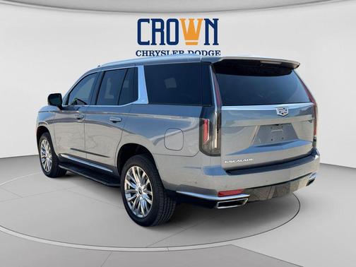Satin Steel Metallic 2021 Cadillac Escalade Premium Luxury