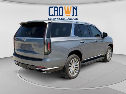 Satin Steel Metallic 2021 Cadillac Escalade Premium Luxury