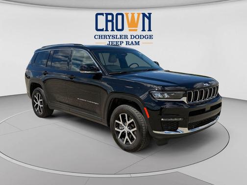 Diamond Black Crystal Pearlcoat 2023 Jeep Grand Cherokee L Limited